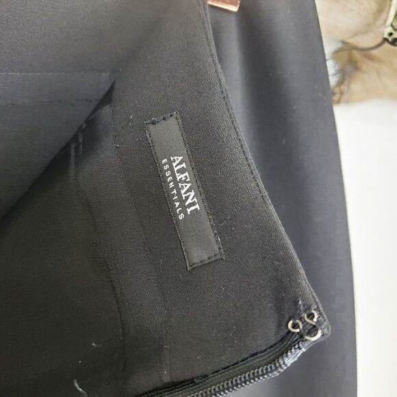 Alfani essentials black skirt micro pleat hem - Picture 3 of 7